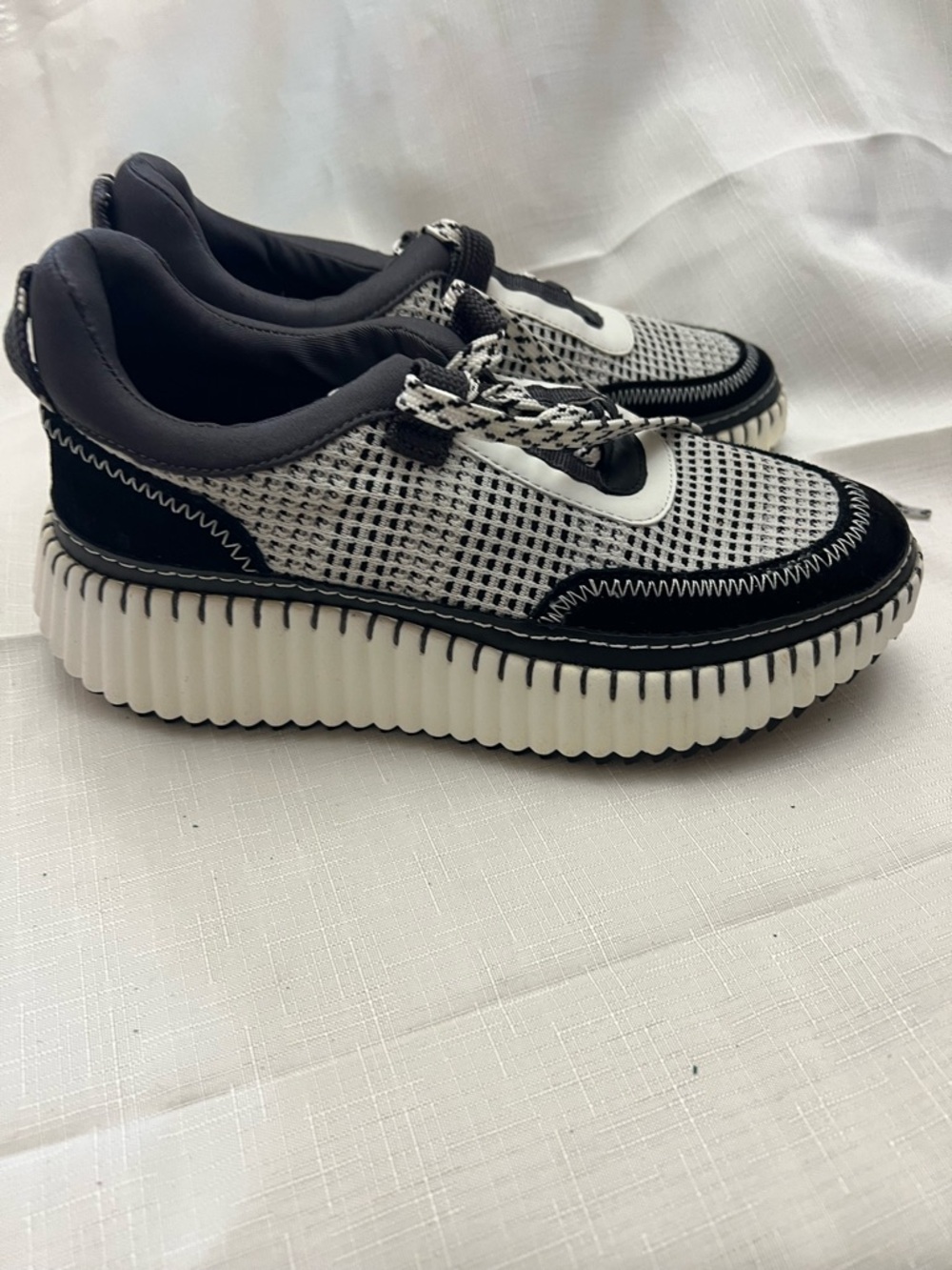 CV Halle Black Cream Grey Sneaker